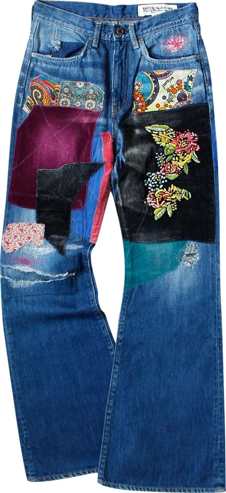 Kapital Psychadelic Okabellbo Jeans Indigo