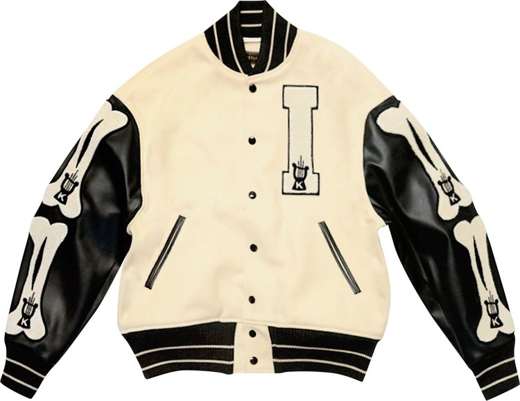 Kapital 40s Wool I Five Varsity Jacket Kinari