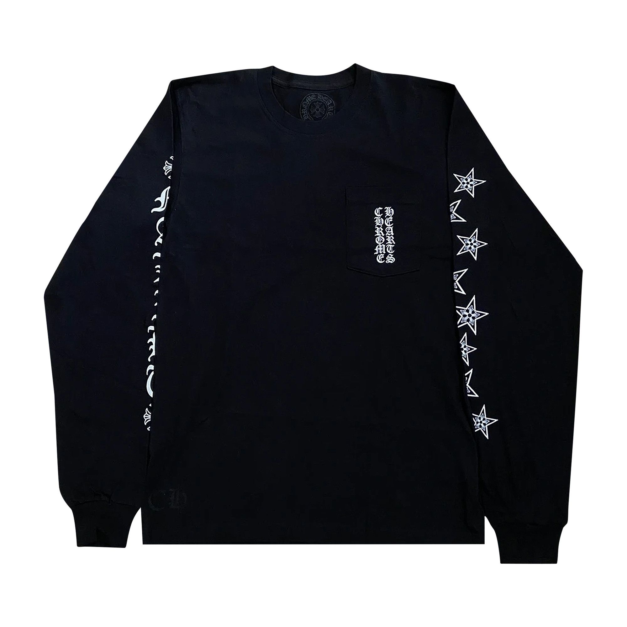 Buy Chrome Hearts Stars Long-Sleeve T-Shirt (Malibu