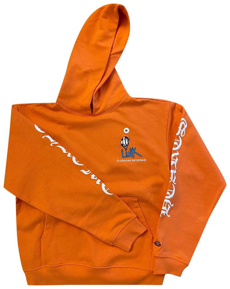 Chrome Hearts x Matty Boy Link  Build Hoodie Orange