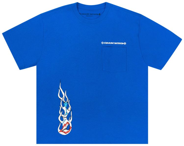 Chrome Hearts x Matty Boy Space T Shirt Blue