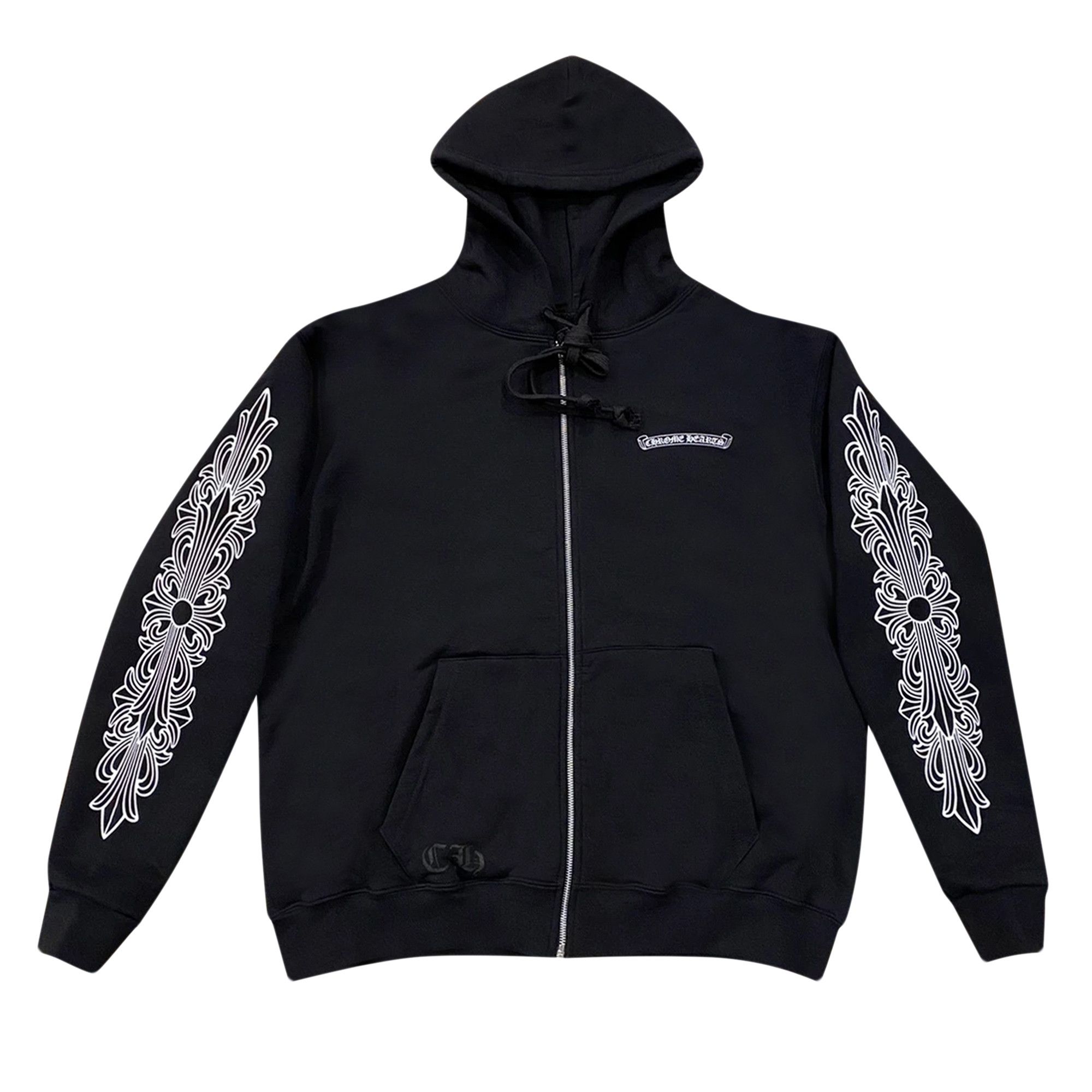 Buy Chrome Hearts Zip Up Hoodie Aspen Excluisve Black 1383 100000106ZUHA BLAC GOAT