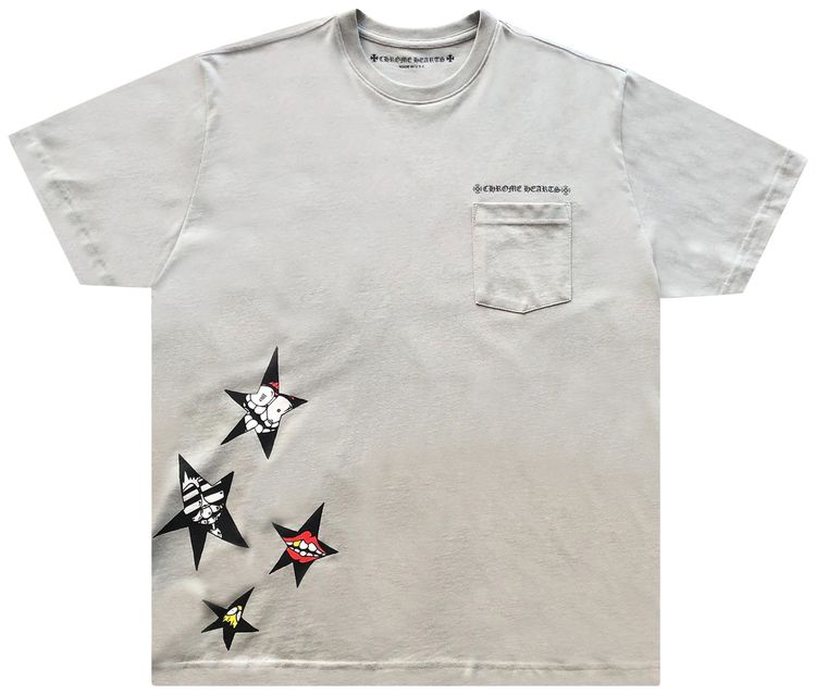 Chrome Hearts x Matty Boy Suggest T Shirt Grey