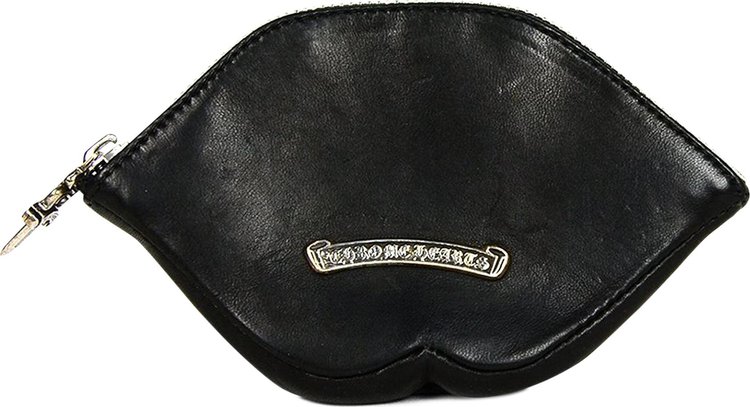 Chrome Hearts x Matty Boy Chomper Leather Wallet Black