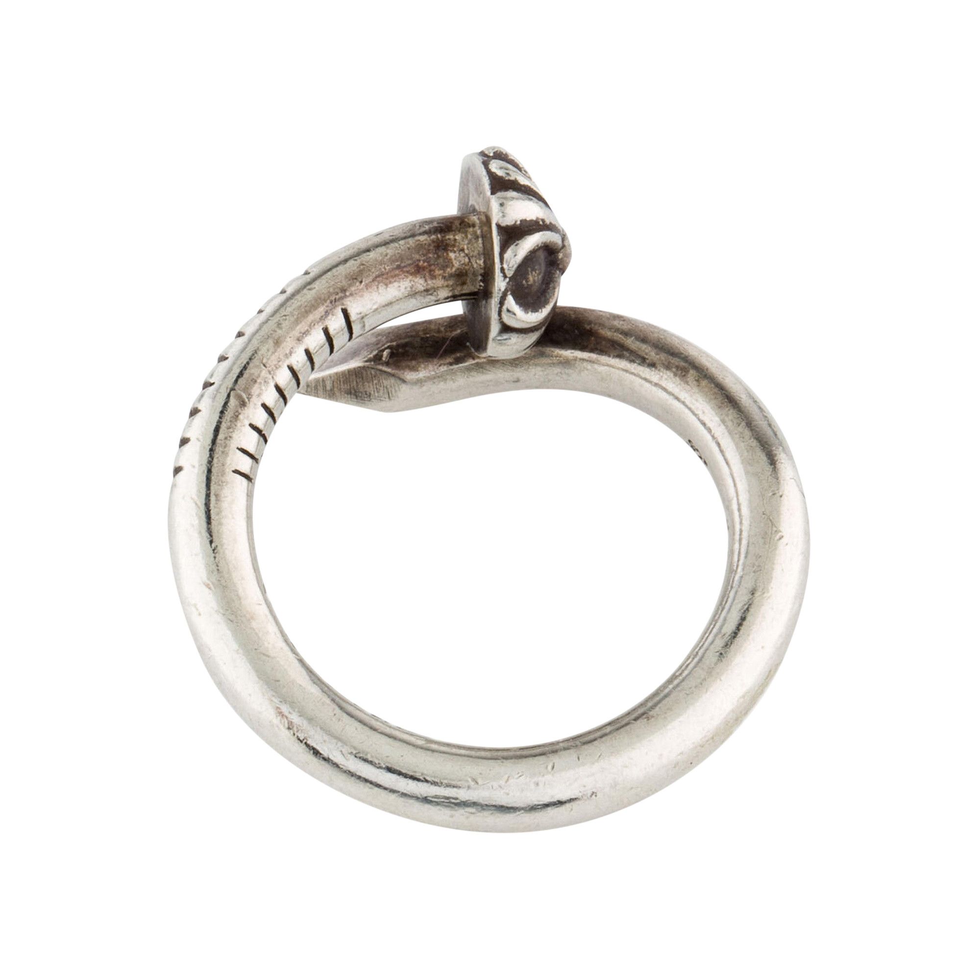 Buy Chrome Hearts Nail Ring 'Silver' - 1383 100000606NR SILV | GOAT