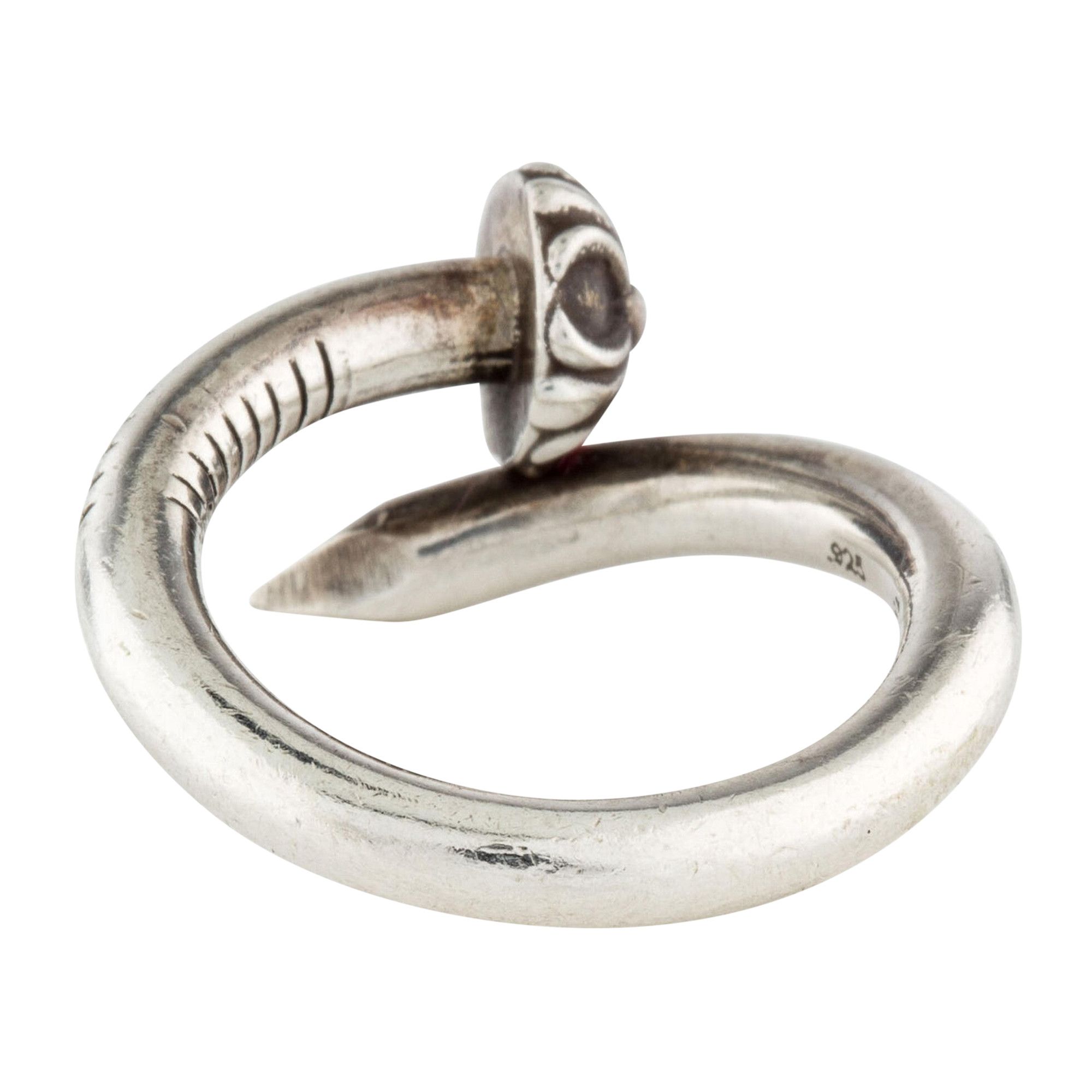 Buy Chrome Hearts Nail Ring 'Silver' - 1383 100000606NR SILV | GOAT CA