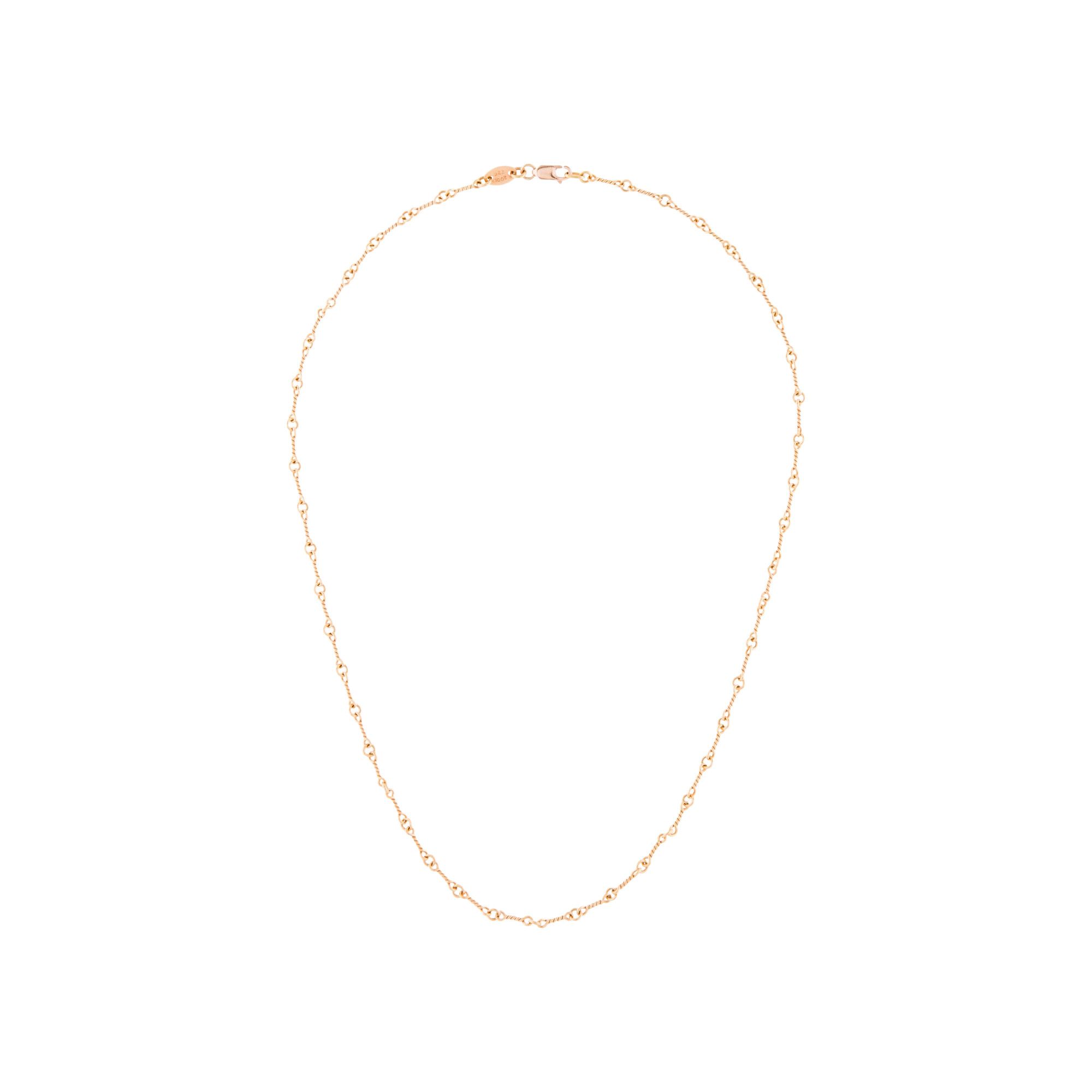 Buy Chrome Hearts 22k Rolo Chain Necklace Gold 1383 1000006062RCN GOLD GOAT NL