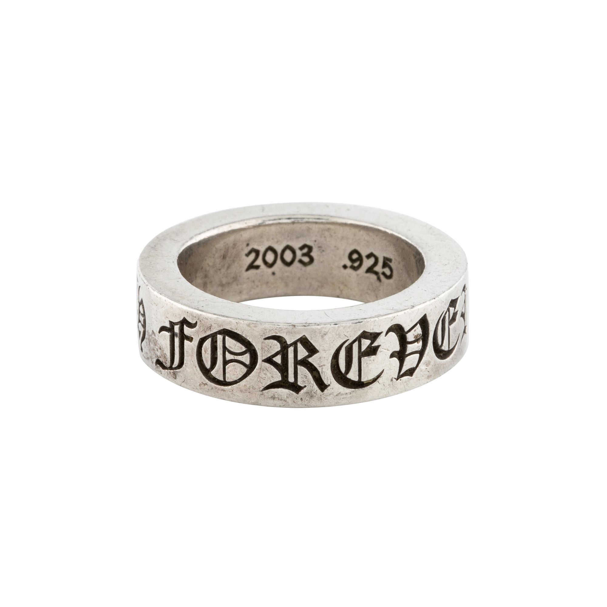 Buy Chrome Hearts Ch Forever Ring 'Silver' - 1383 100000606CFB