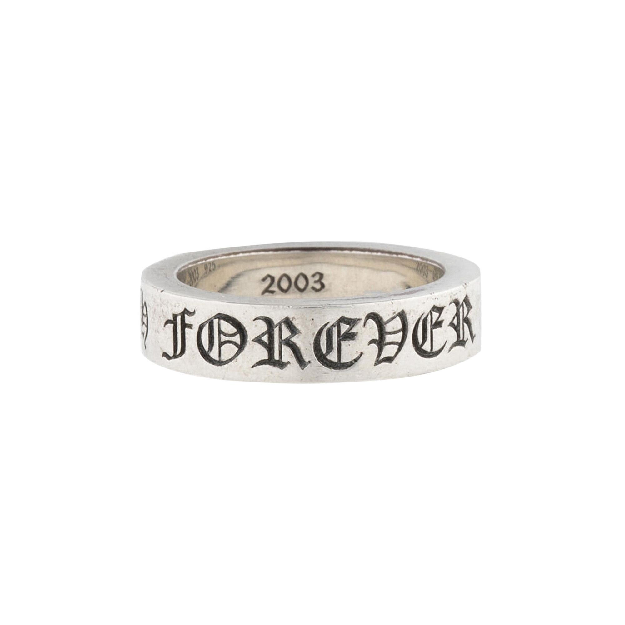 Buy Chrome Hearts Ch Forever Spacer Ring 'Silver' - 1383
