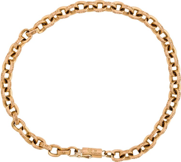 Chrome Hearts Link Bracelet Gold