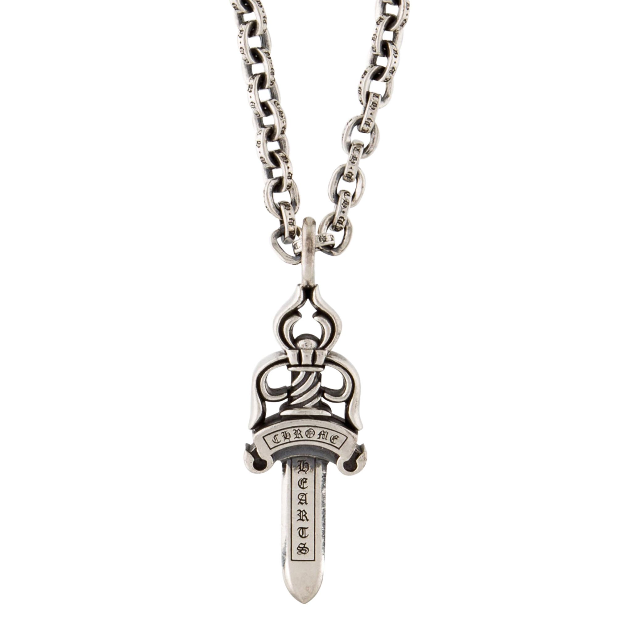 Chrome hearts dagger necklace hotsell
