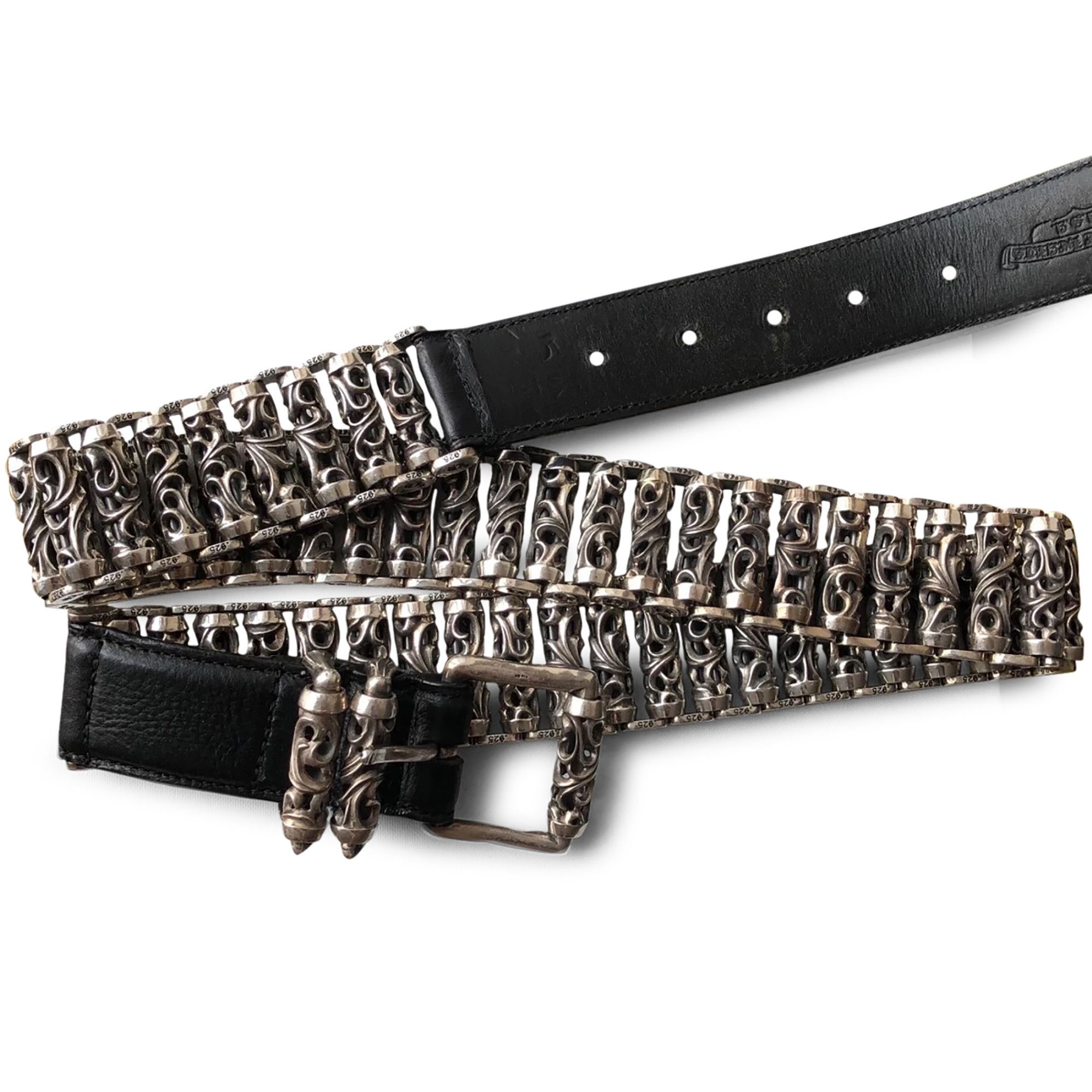 Buy Chrome Hearts Celtic Roller Belt Silver 1383 100000602CRB SILV GOAT