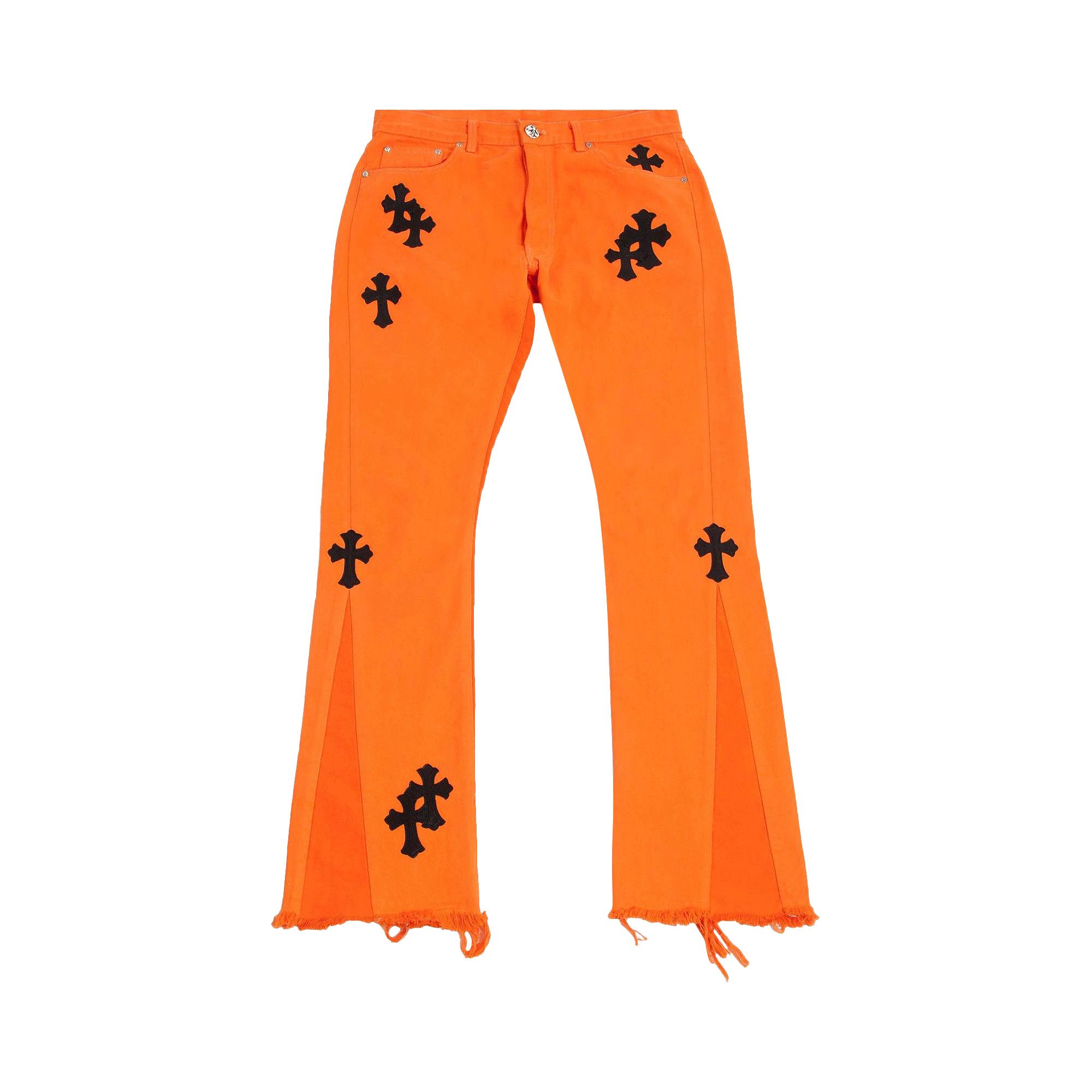 Buy Chrome Hearts x Off White Cross Denim Orange 1383 100000201OWCD ORAN GOAT