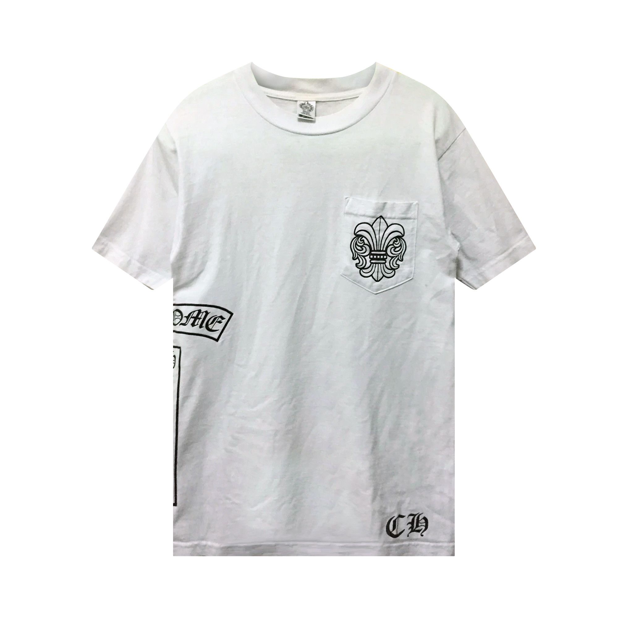 Buy Chrome Hearts Fleur Pocket Tee 'White' - 1383 100000103LPTS