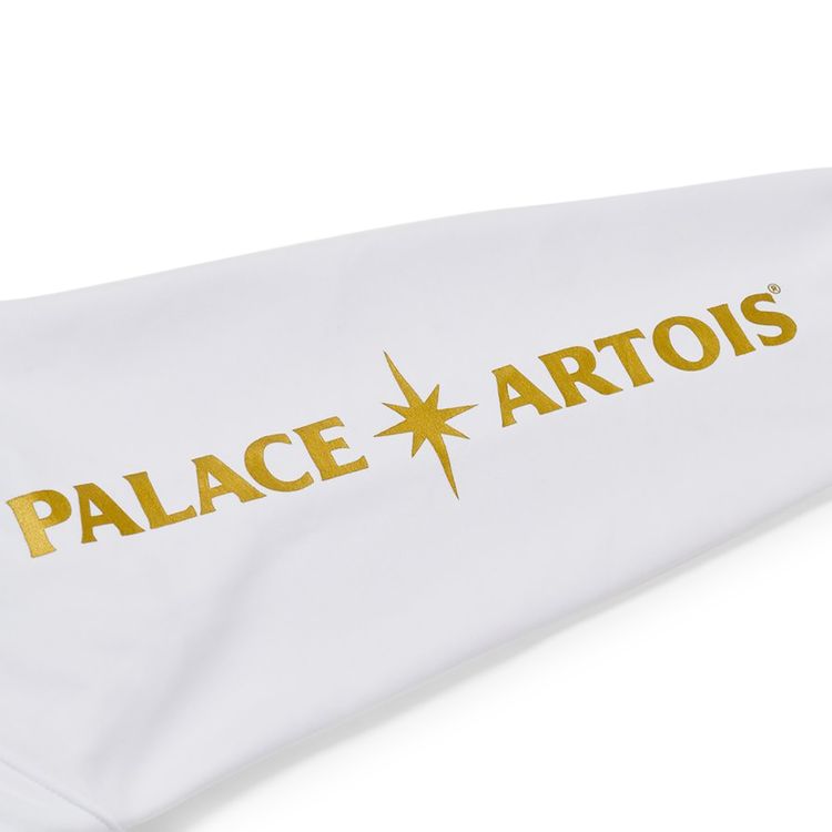 Palace x Stella Artois Hood White