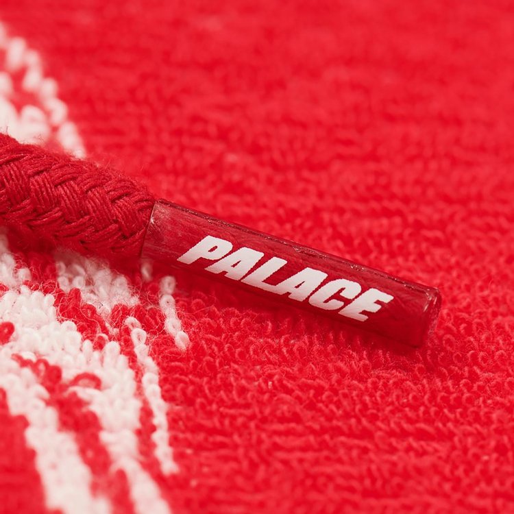 Palace x Stella Artois Towel Hood RedWhite