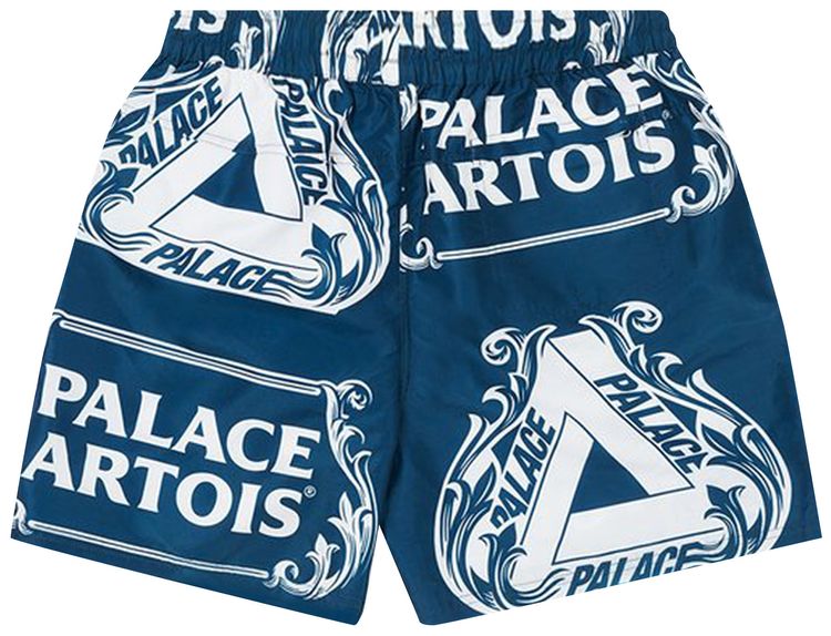 Palace x Stella Artois Swim Short NavyWhite