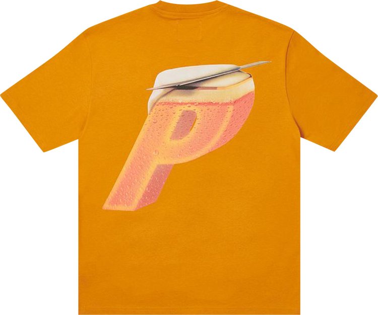 Palace x Stella Artois P Skim T Shirt Gold