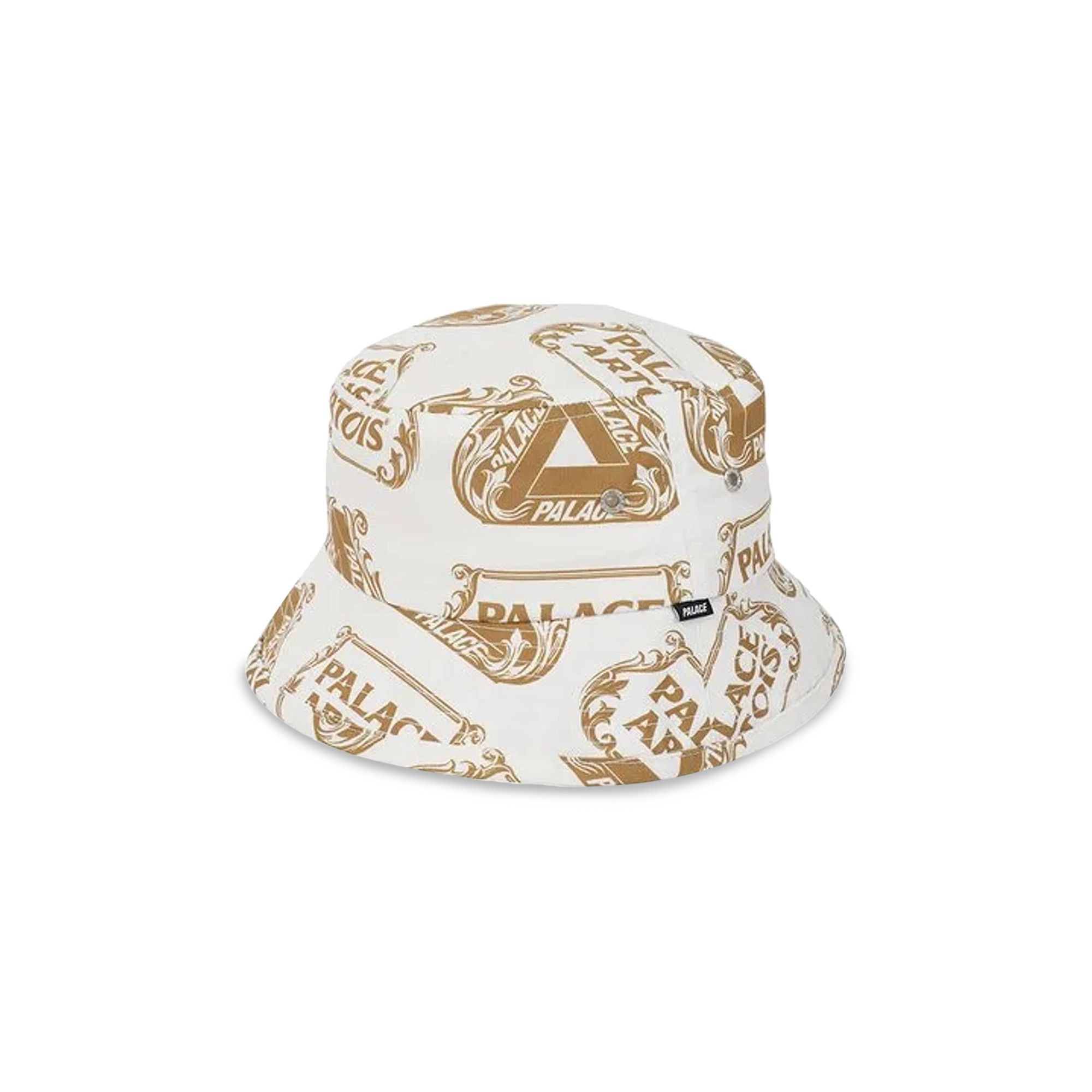 Buy Palace x Stella Artois Bucket Hat 'White/Gold' - P20STH001
