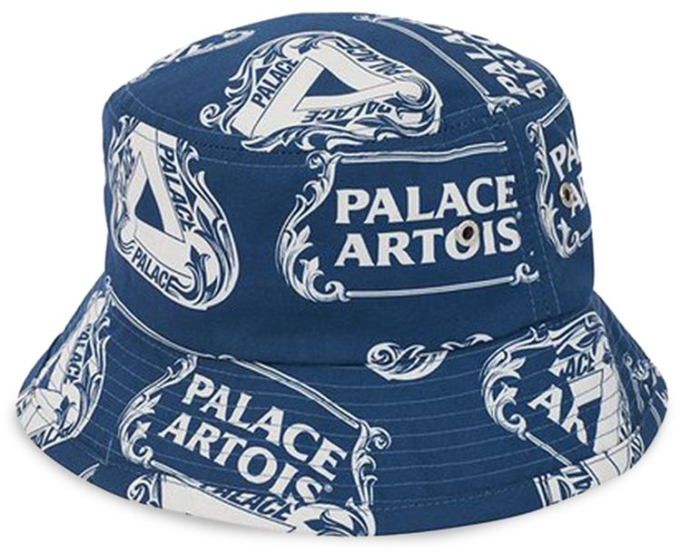 Palace x Stella Artois Bucket Hat NavyWhite