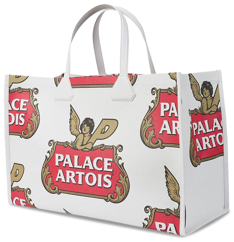 Palace x Stella Artois Tote Bag Cream