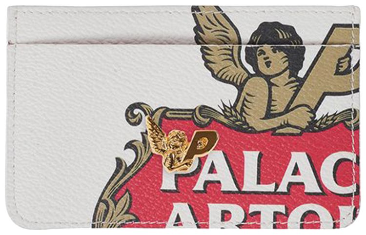 Palace x Stella Artois Card Holder Cream