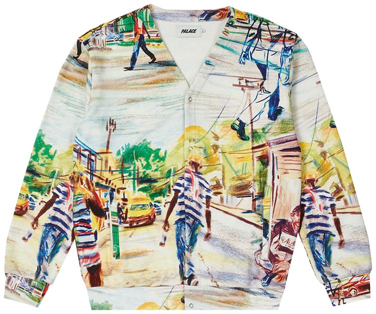 Palace Trolley Cardigan Multicolor