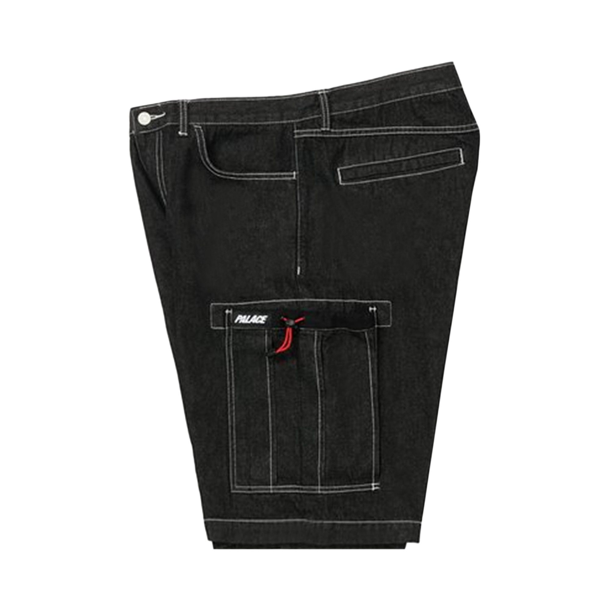 最旬ダウン Buy Palace Drawcord Pocket Denim Shorts 'Black' - P20D012 | GOAT パンツ