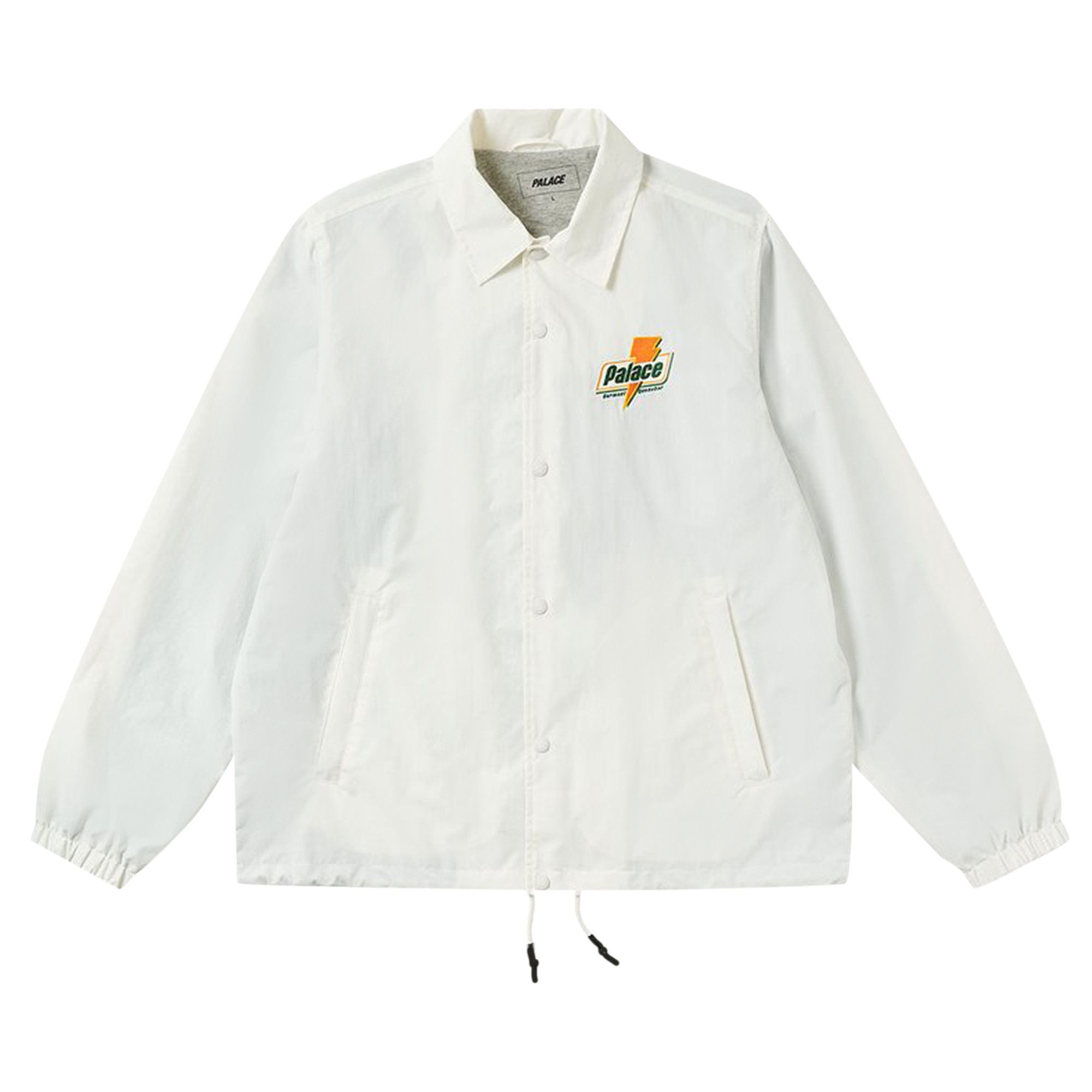 Buy Palace Sugar Coach Jacket 'White' - P20JK101 | GOAT