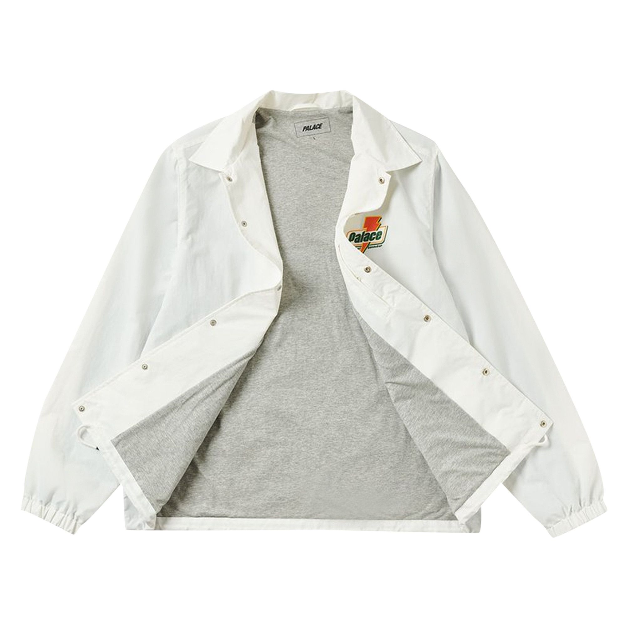 Buy Palace Sugar Coach Jacket 'White' - P20JK101 | GOAT