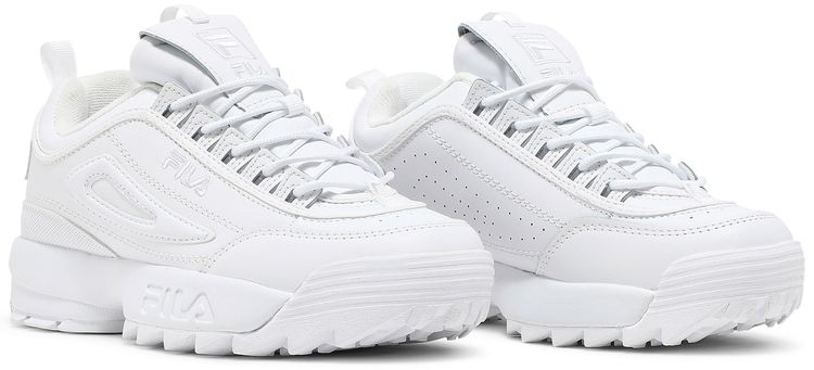 Fila Wmns Disruptor 2 Premium Triple White
