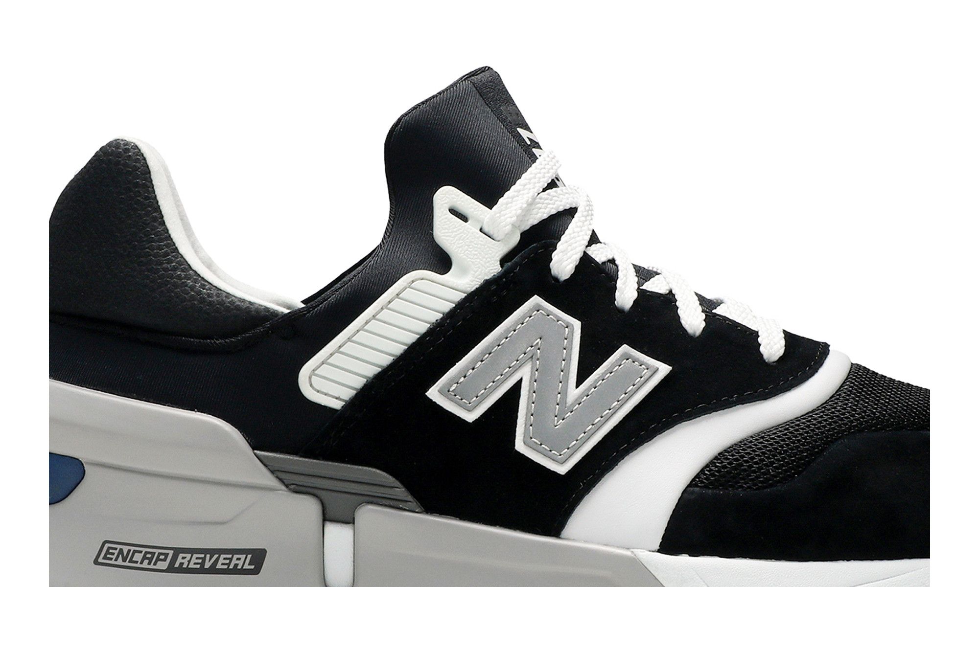 New balance 997 sport black and white 2025
