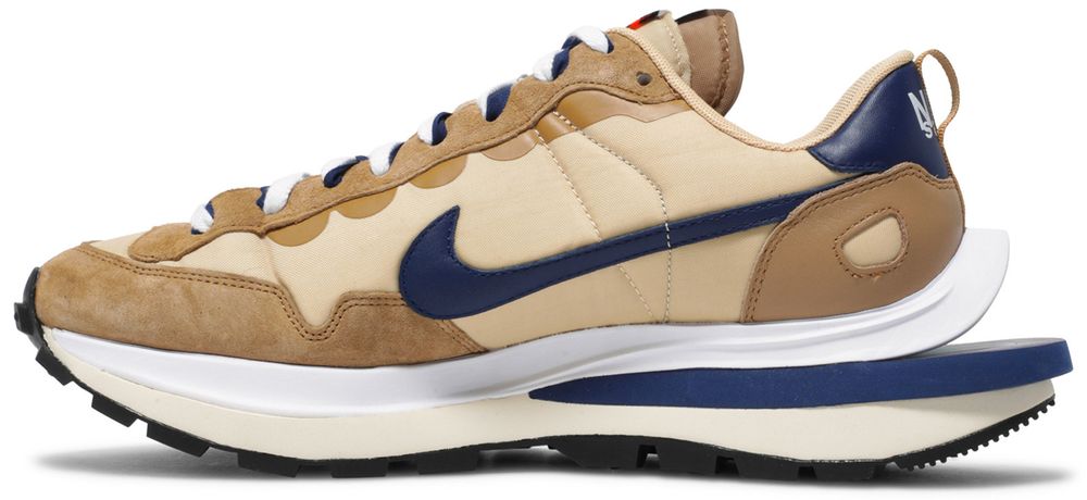 sacai x vaporwaffle tan navy