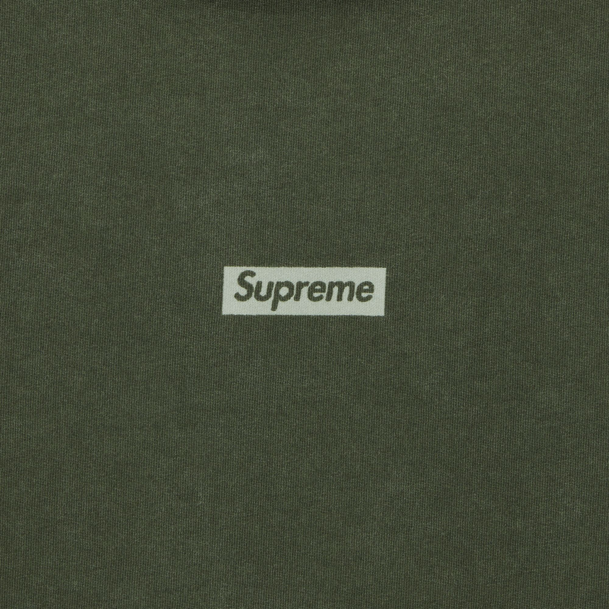 Buy Supreme Overprint Small Box Short-Sleeve Top 'Green