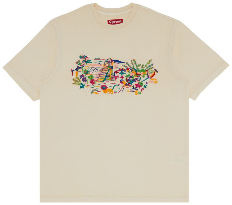 Supreme Machu Picchu Short Sleeve Top Natural