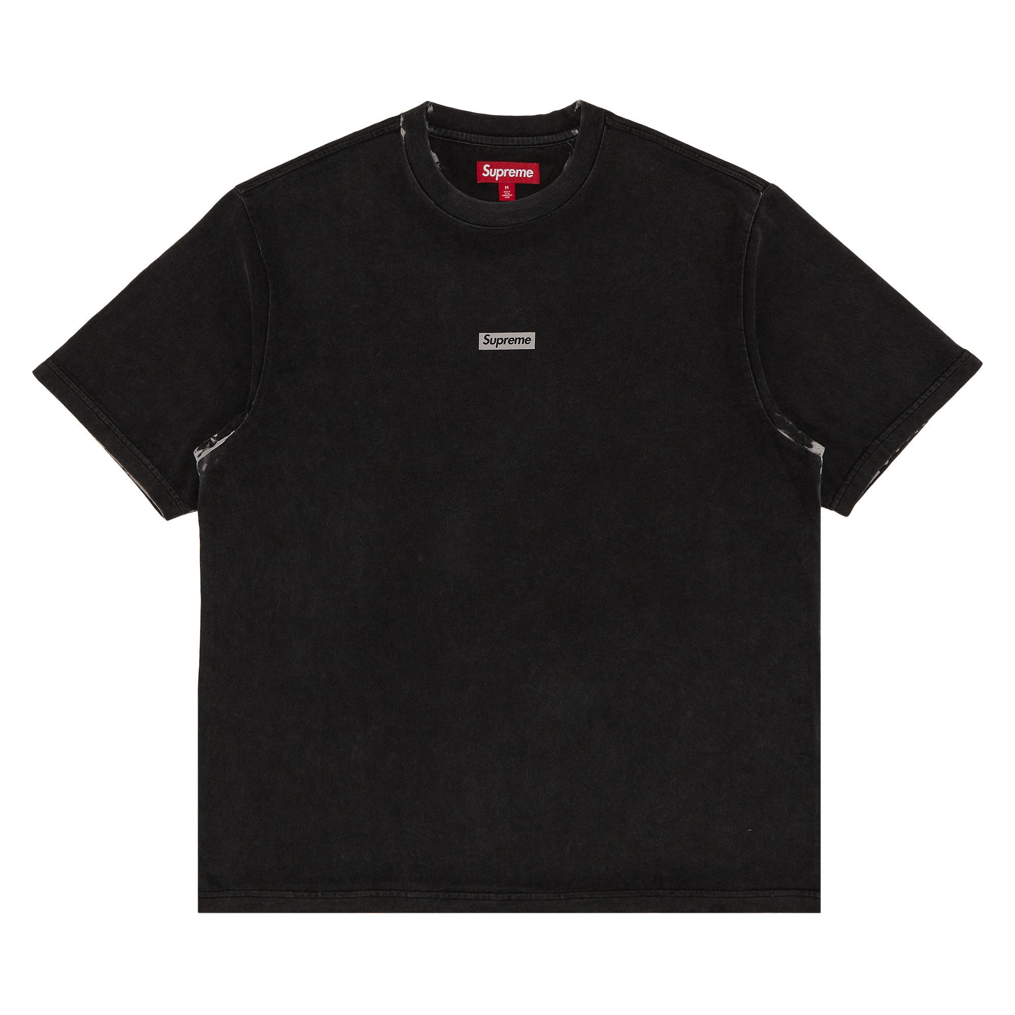 Size l Supreme Overprint Small Box Short-Sleeve Top 'Black'