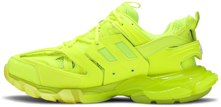 Balenciaga Track Sneaker Clear Sole   Fluo