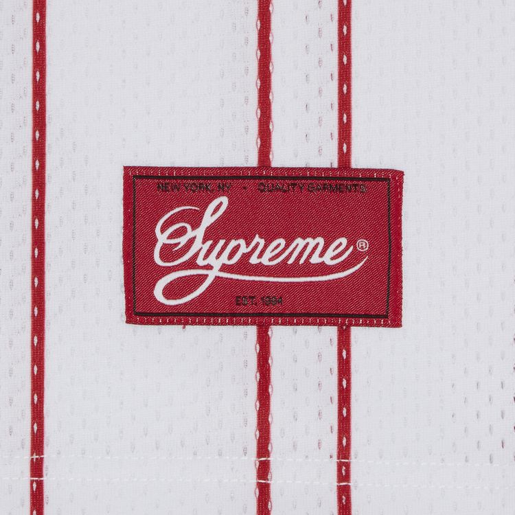 Supreme Star Basketball Jersey White
