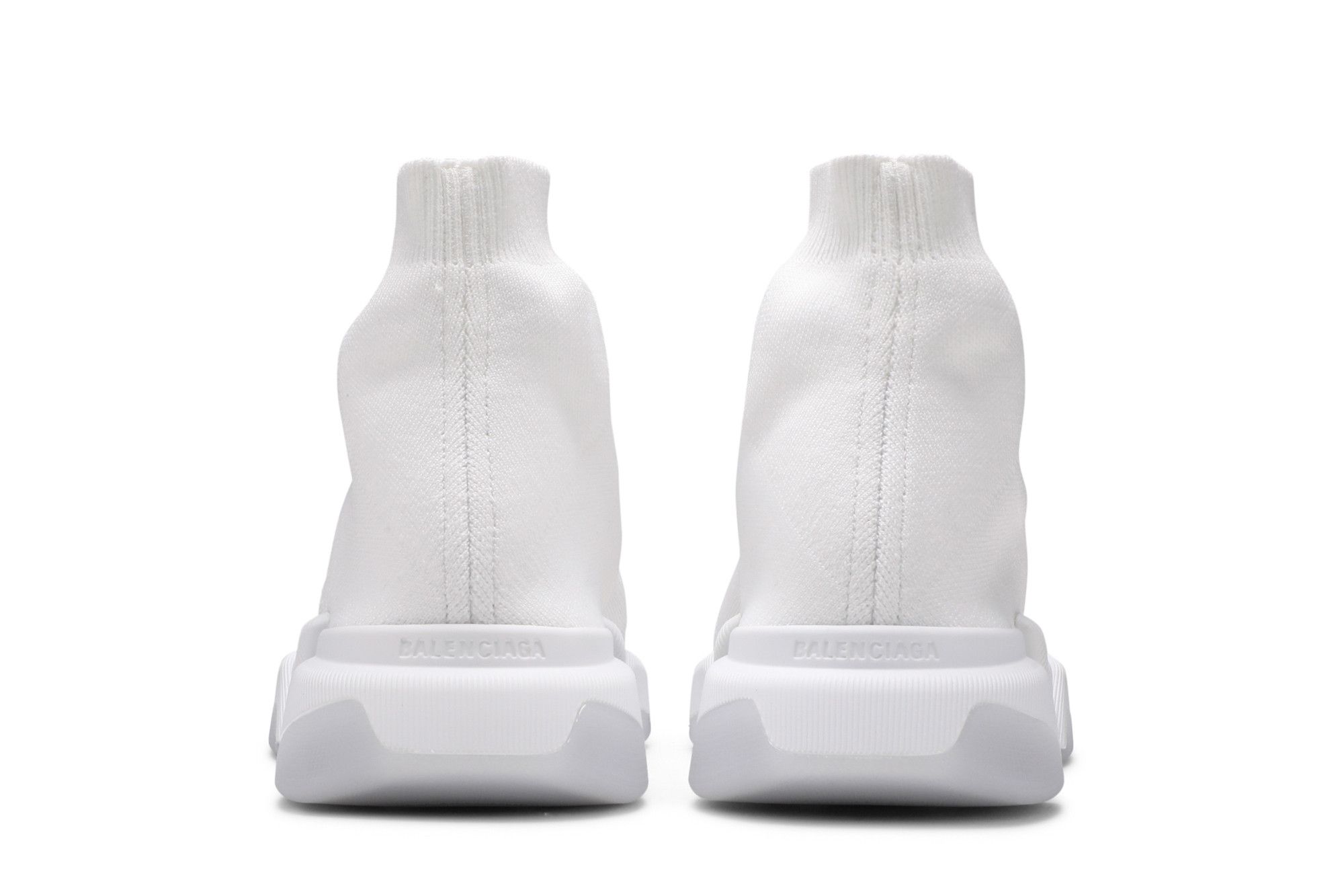 Balenciaga speed trainer all white best sale