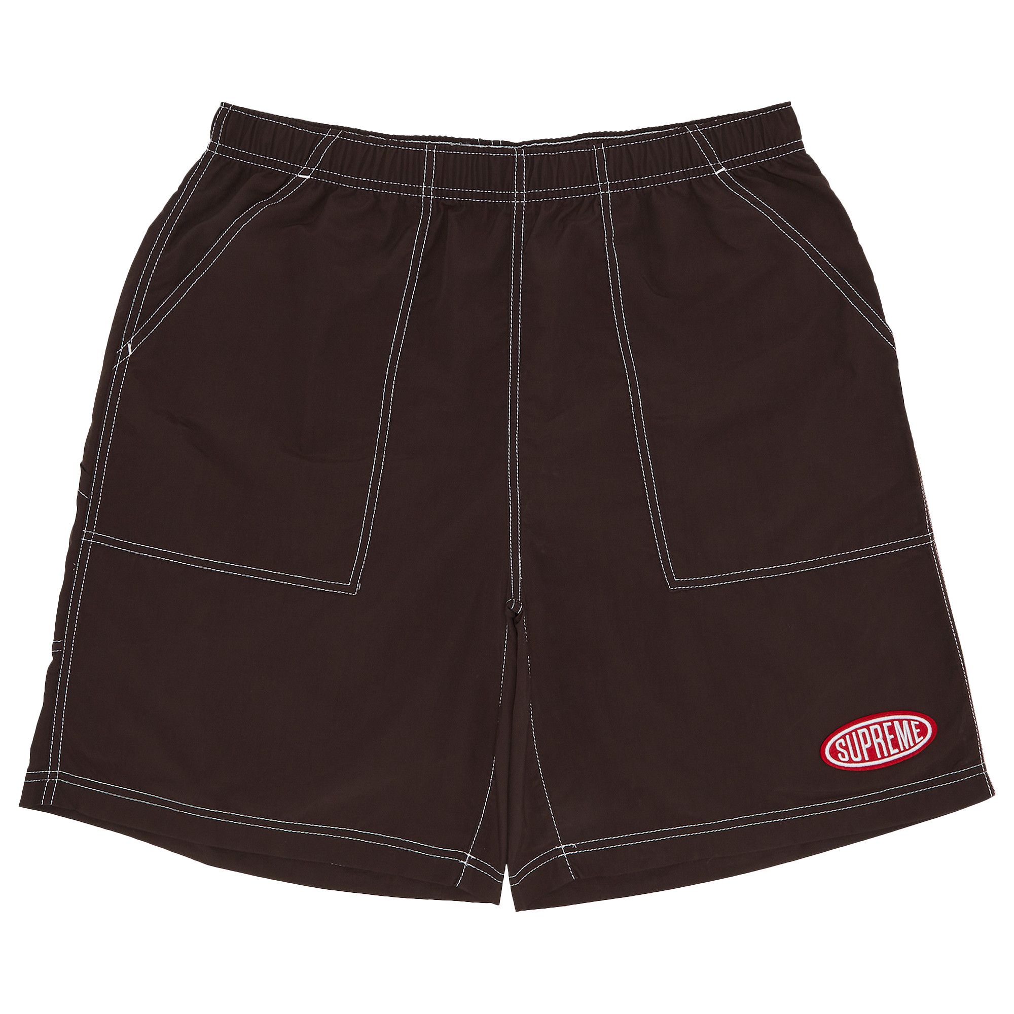 Buy Supreme Nylon Painter Short 'Dark Brown' - SS24SH31 DARK BROWN