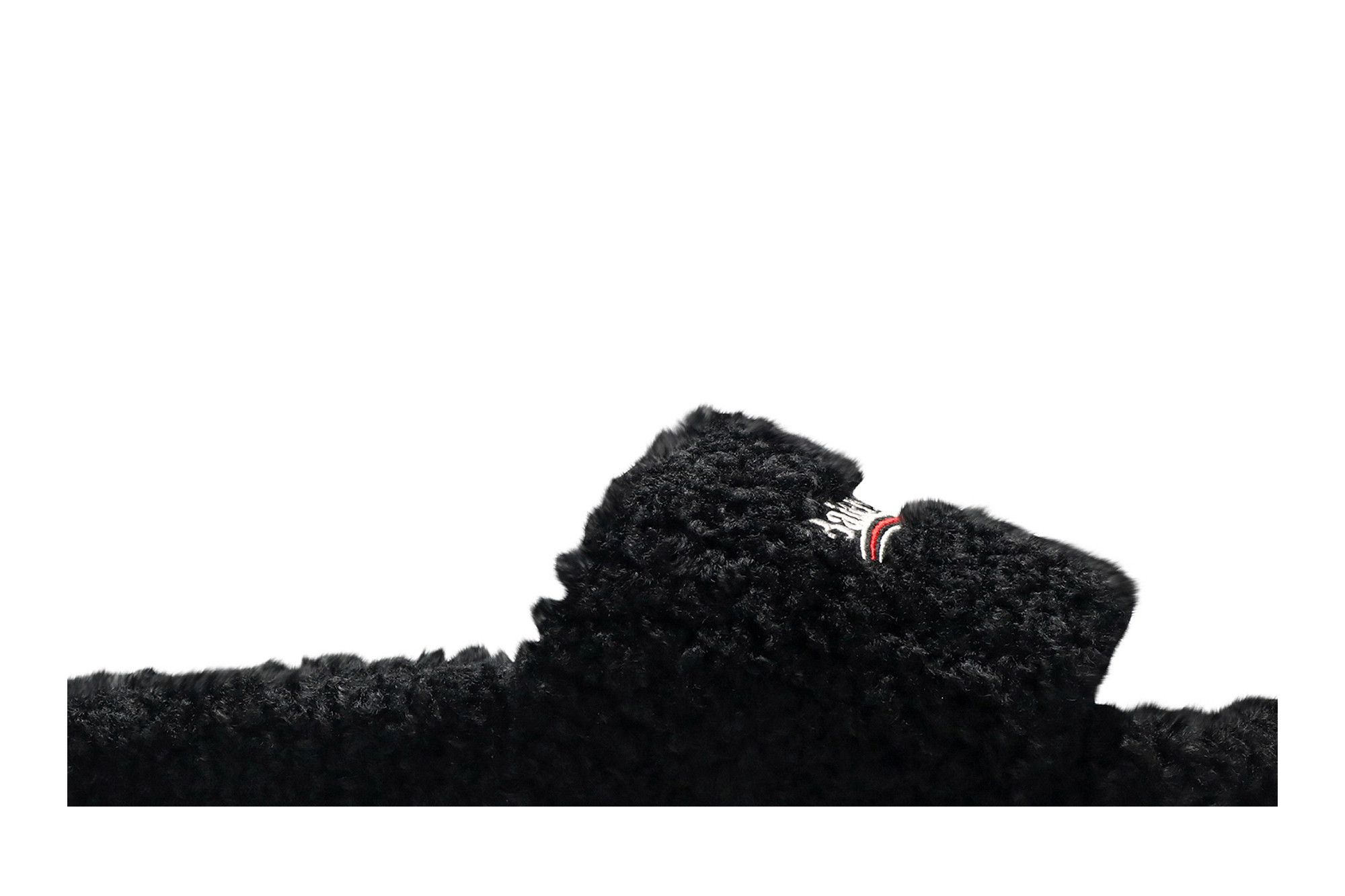 Buy Balenciaga Furry Slides 'Black' - 654747 W2DO1 1096