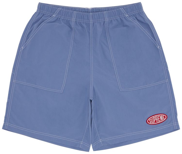 Supreme Nylon Painter Short Light Slate
