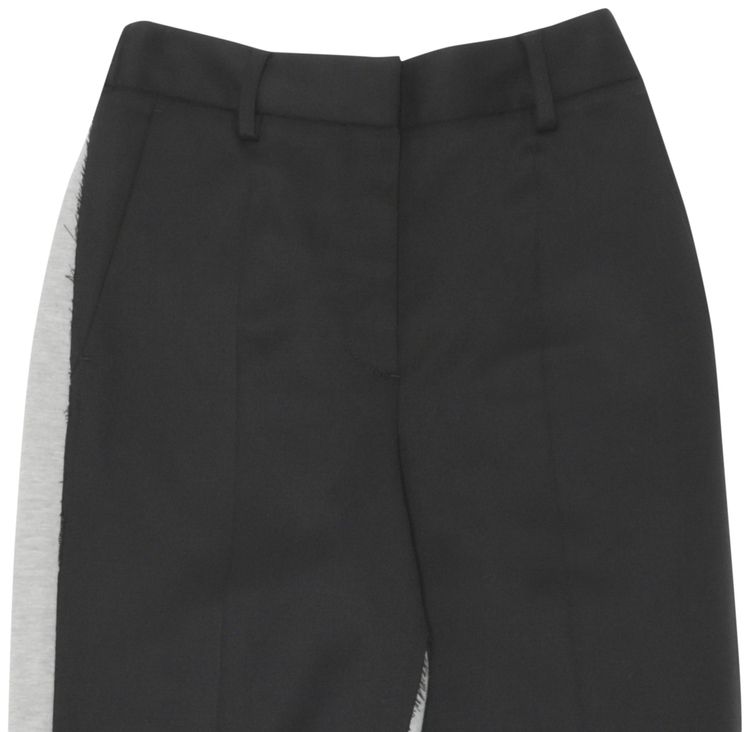 MM6 Maison Margiela Half Suit Half Sweat Trouser BlackGrey Melange