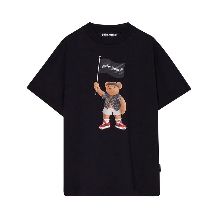 Palm Angels Pirate Teddy Bear Tee BlackWhite