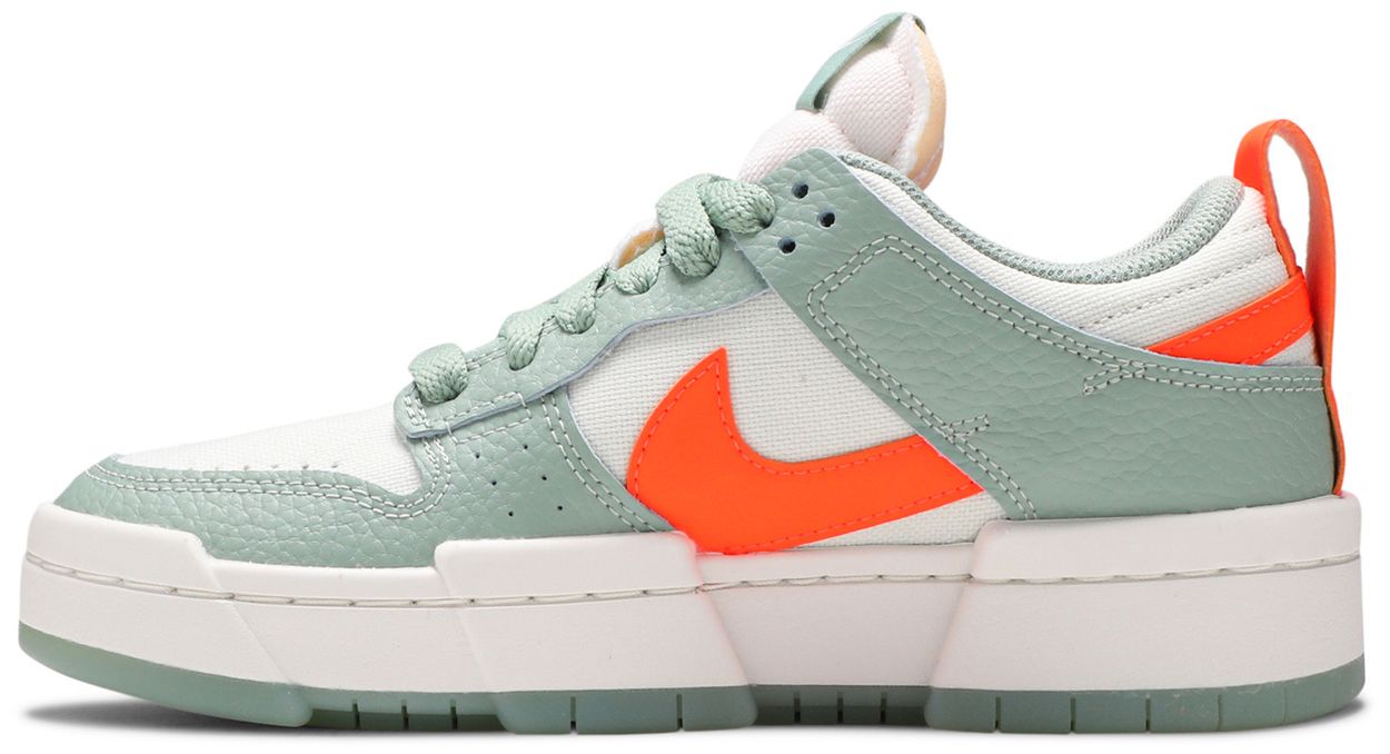 dunk low disrupt sea glass white