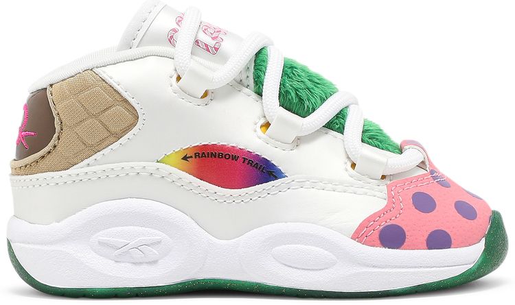 Hasbro x Reebok Question Mid Toddler Candy Land