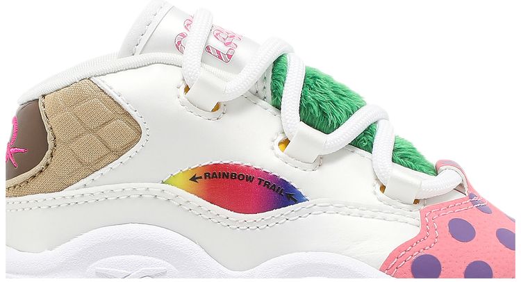 Hasbro x Reebok Question Mid Toddler Candy Land