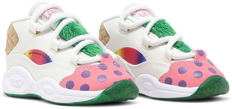 Hasbro x Reebok Question Mid Toddler Candy Land