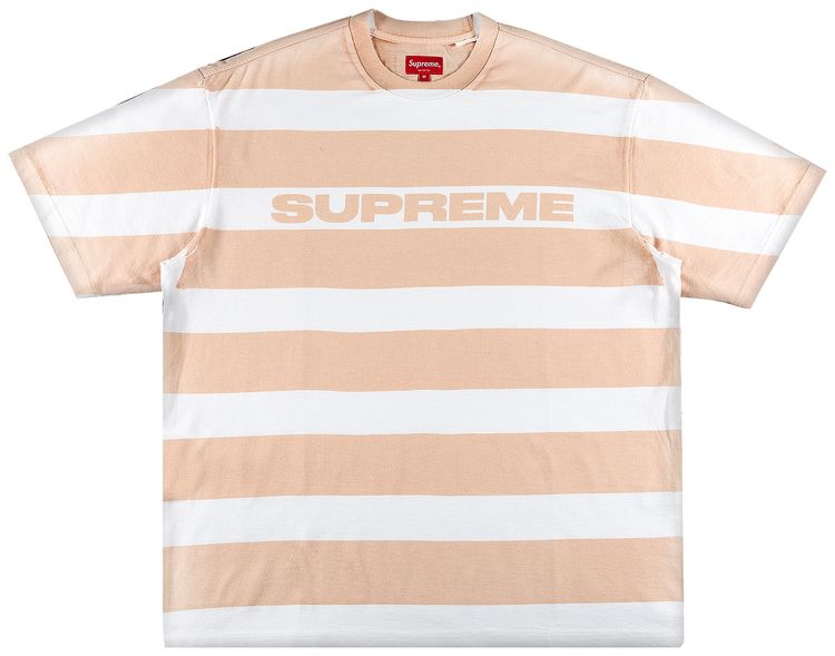 Buy Supreme Printed Stripe Short-Sleeve Top 
