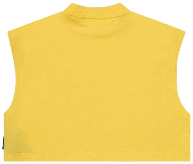 Palm Angels Records Angels Muscle Tee YellowRed